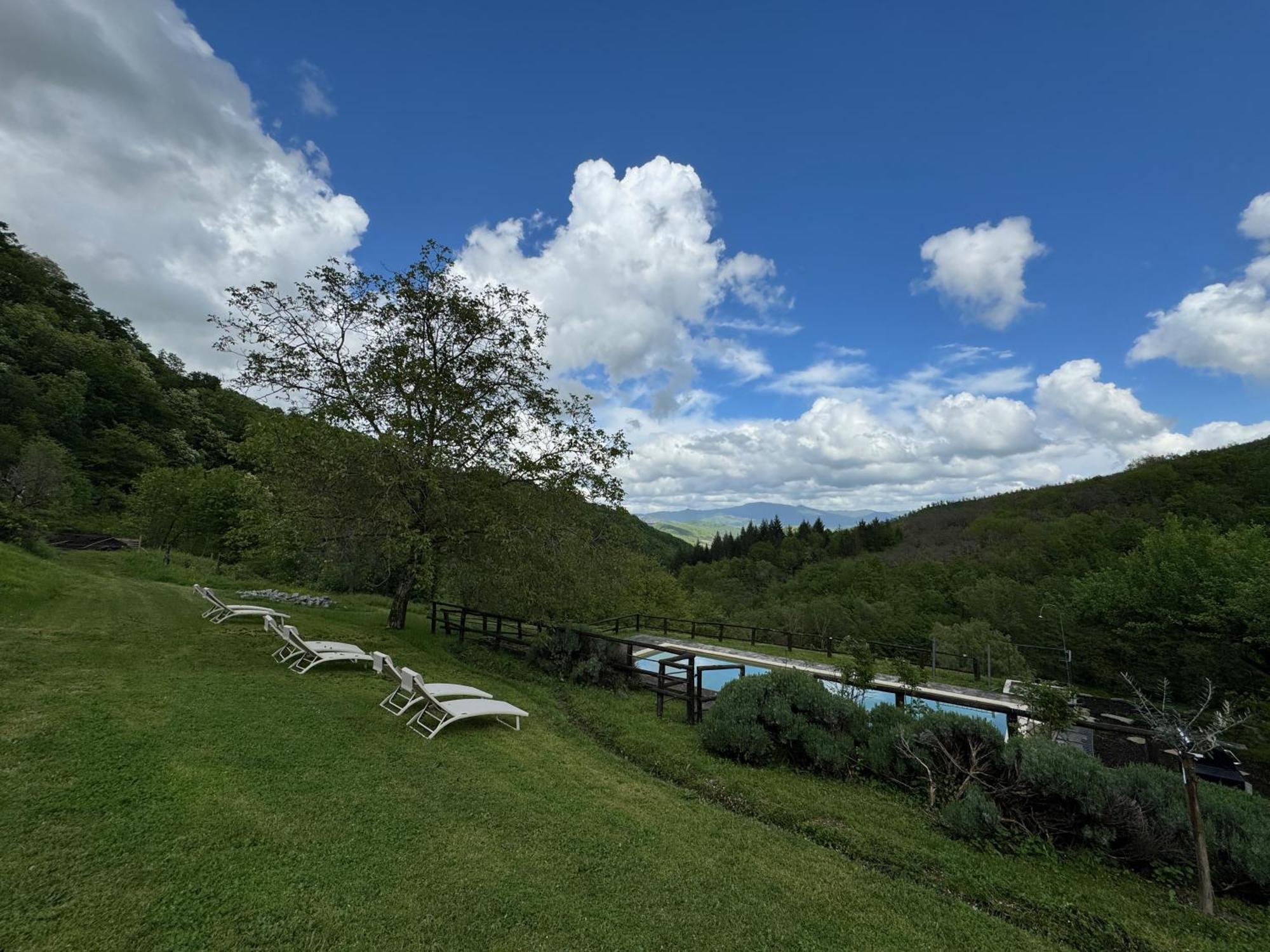 Bio Agriturismo Il Vigno Caprese Michelangelo Kültér fotó